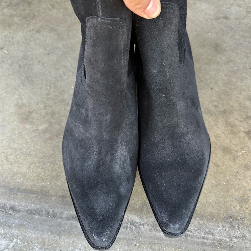 sam edelman booties suede